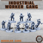 Industrial Worker Gang – Modular Gang - Figurine Print Minis - PRINT MINIS - 3DPitFactory