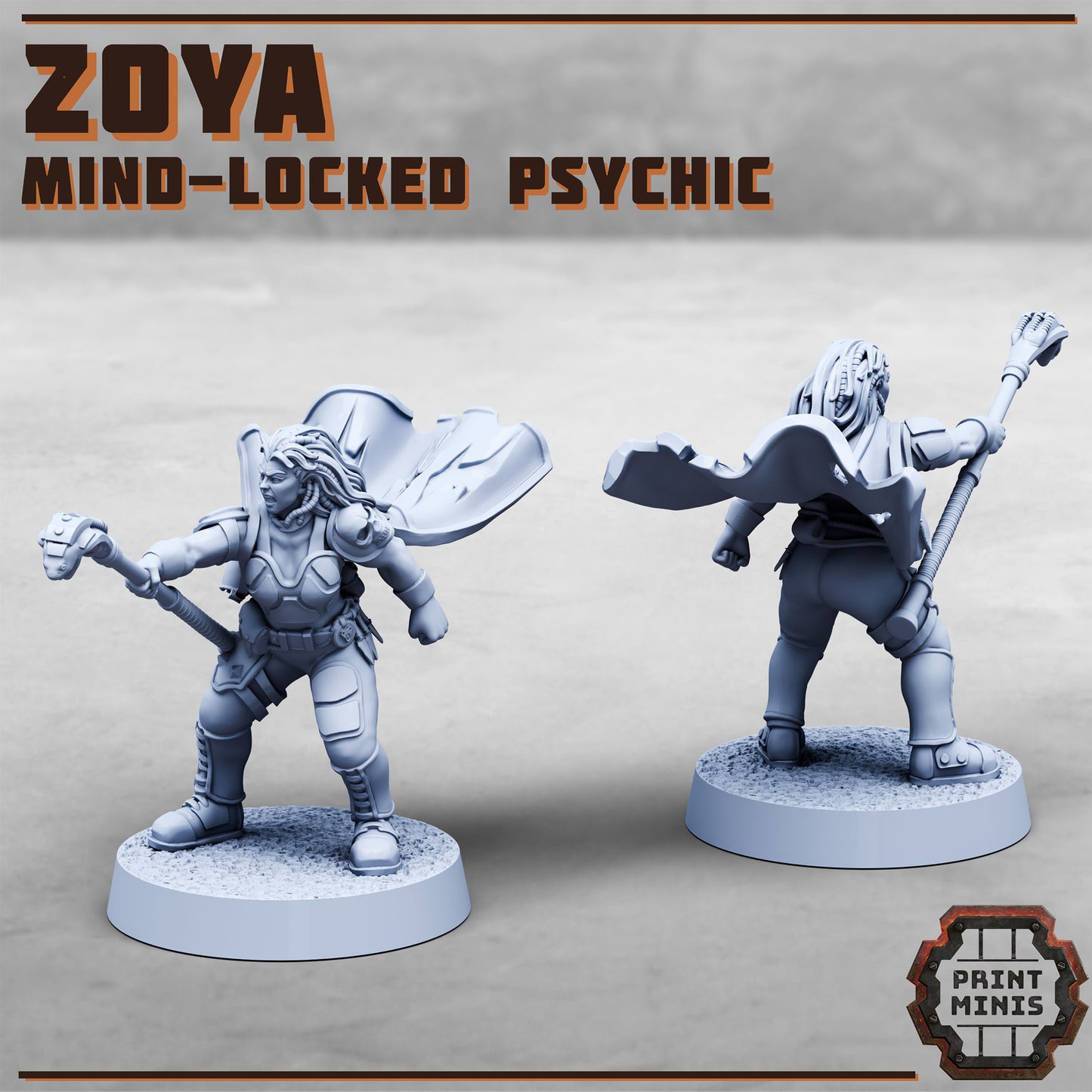 Zoya - Figurine Print Minis