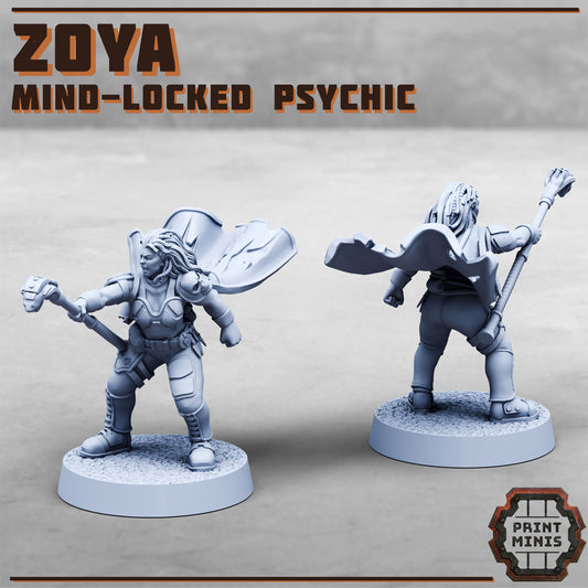 Zoya - Figurine Print Minis