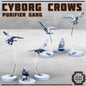 Cyborg Crows - Figurine Print Minis - PRINT MINIS - 3DPitFactory