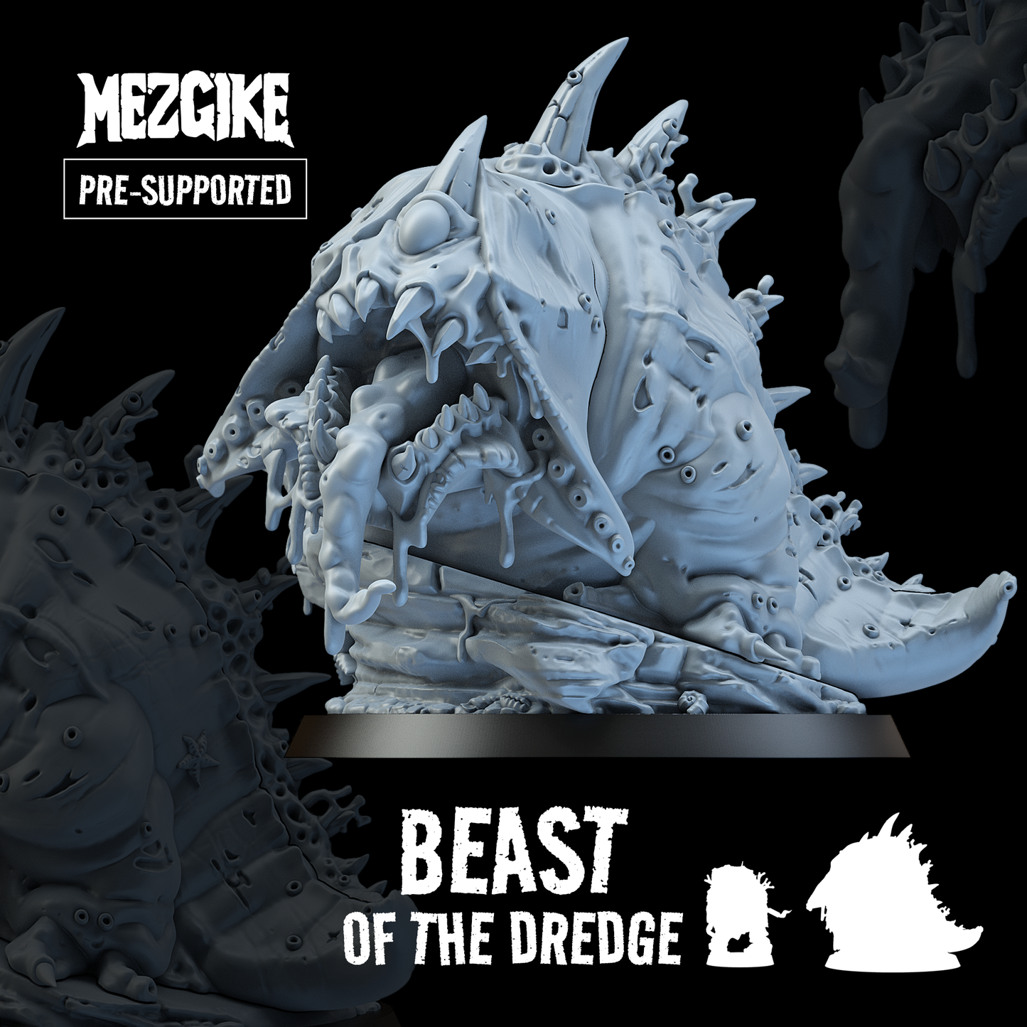 Beast of the Dredge - Figurine MEZGIKE - MEZGIKE - 3DPitFactory