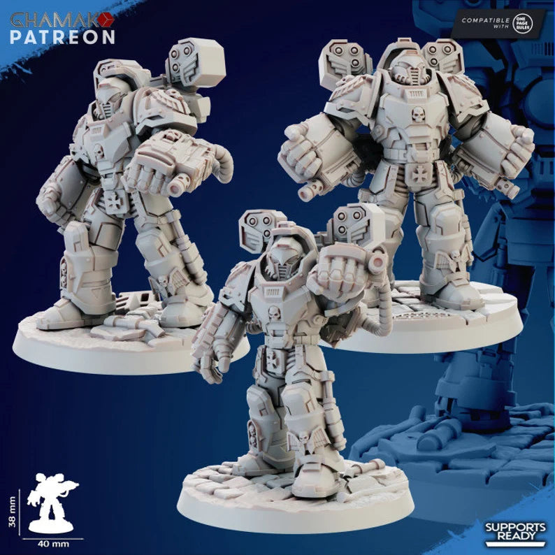 Devastator with Hand Flamer  - GHAMAK