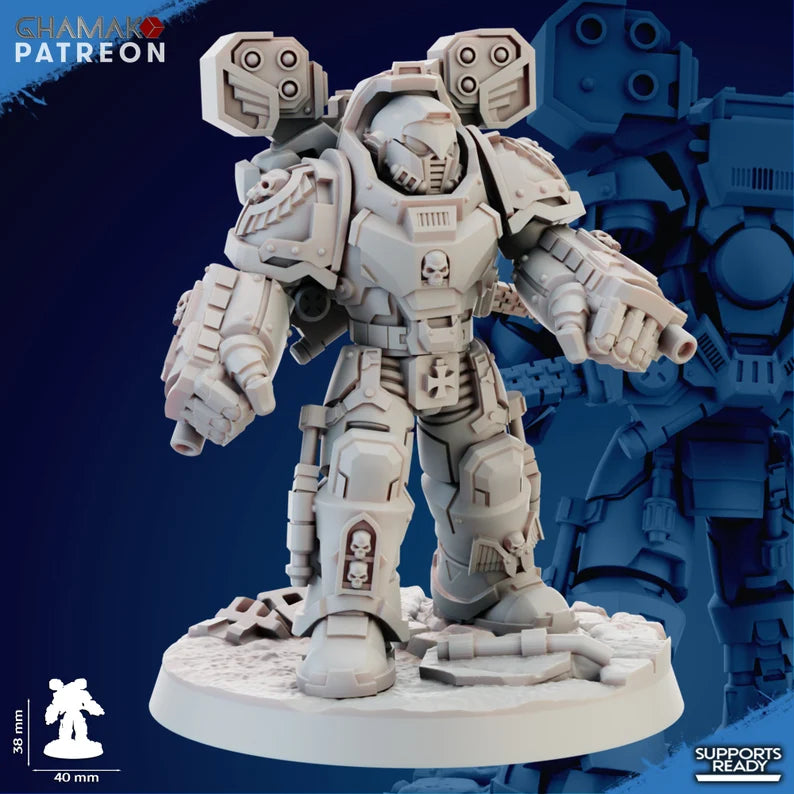 Devastator with Hand Flamer  - GHAMAK