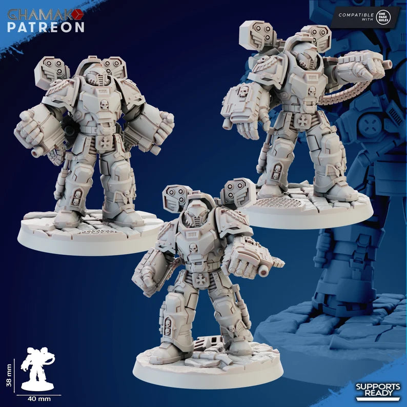 Devastator with Hand Flamer  - GHAMAK