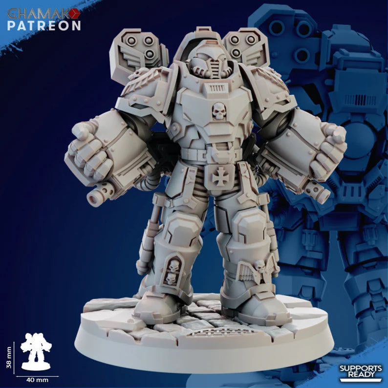 Devastator with Hand Flamer  - GHAMAK