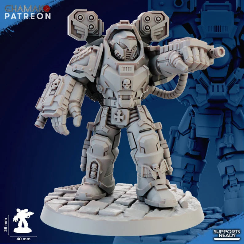 Devastator with Hand Flamer  - GHAMAK
