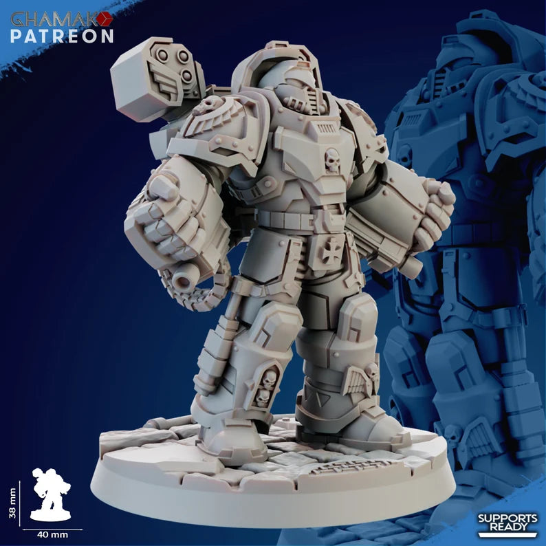 Devastator with Hand Flamer  - GHAMAK