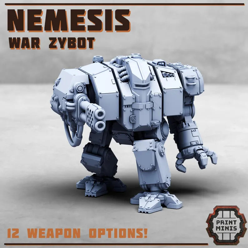 Nemesis - War Zybot - 5 postures - Figurine Print Minis