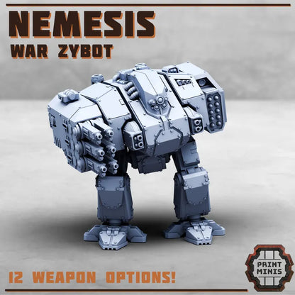 Nemesis - War Zybot - 5 postures - Figurine Print Minis