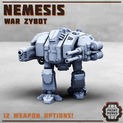 Nemesis - War Zybot - 5 postures - Figurine Print Minis