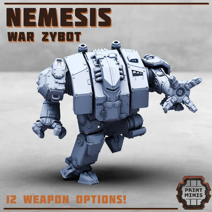 Nemesis - War Zybot - 5 postures - Figurine Print Minis