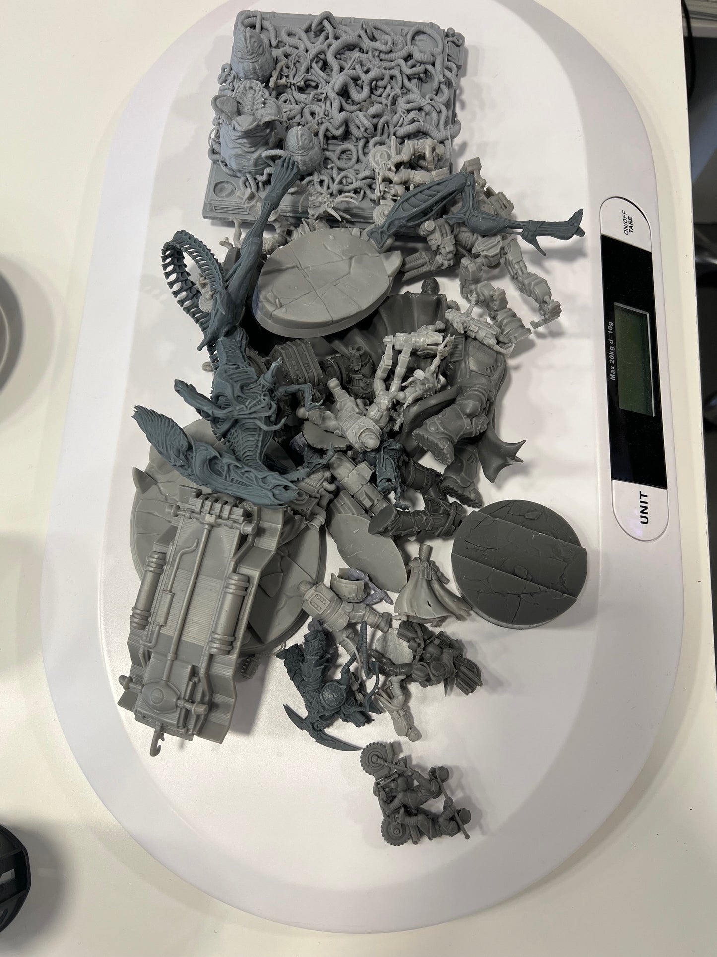 Lot figurines 3D défauts / entraînement – 5€ les 100g