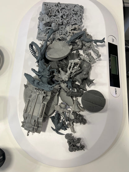 Lot figurines 3D défauts / entraînement – 5€ les 100g