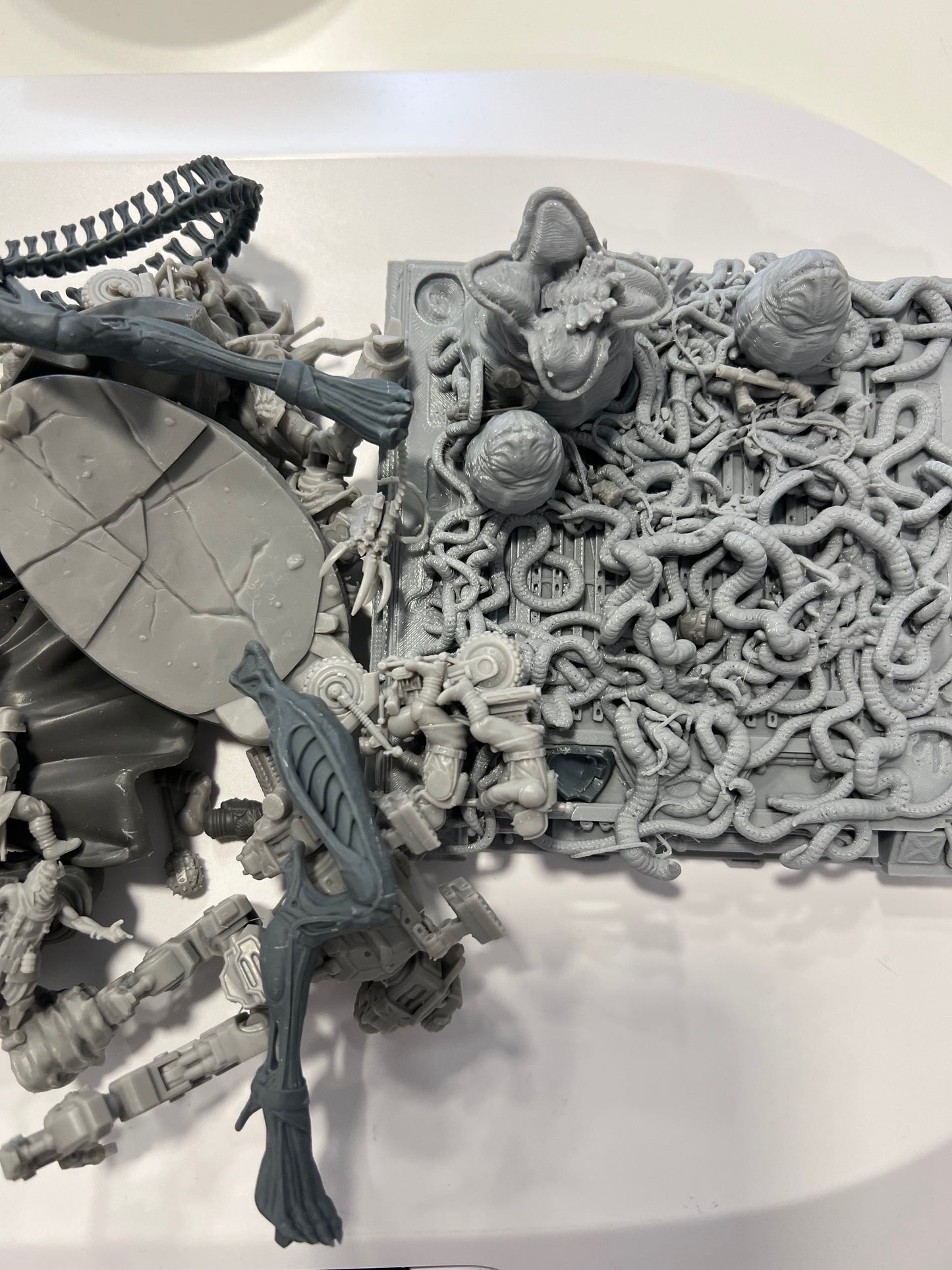 Lot figurines 3D défauts / entraînement – 5€ les 100g