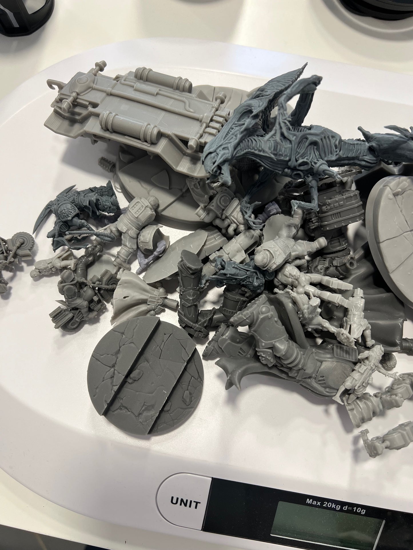 Lot figurines 3D défauts / entraînement – 5€ les 100g