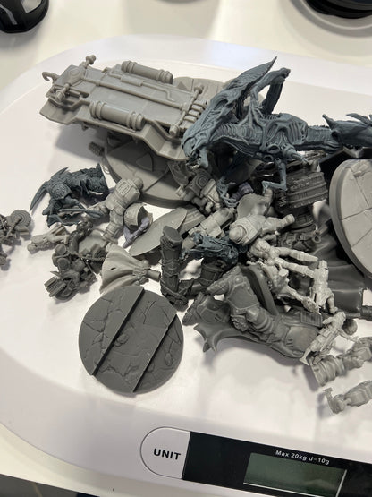 Lot figurines 3D défauts / entraînement – 5€ les 100g