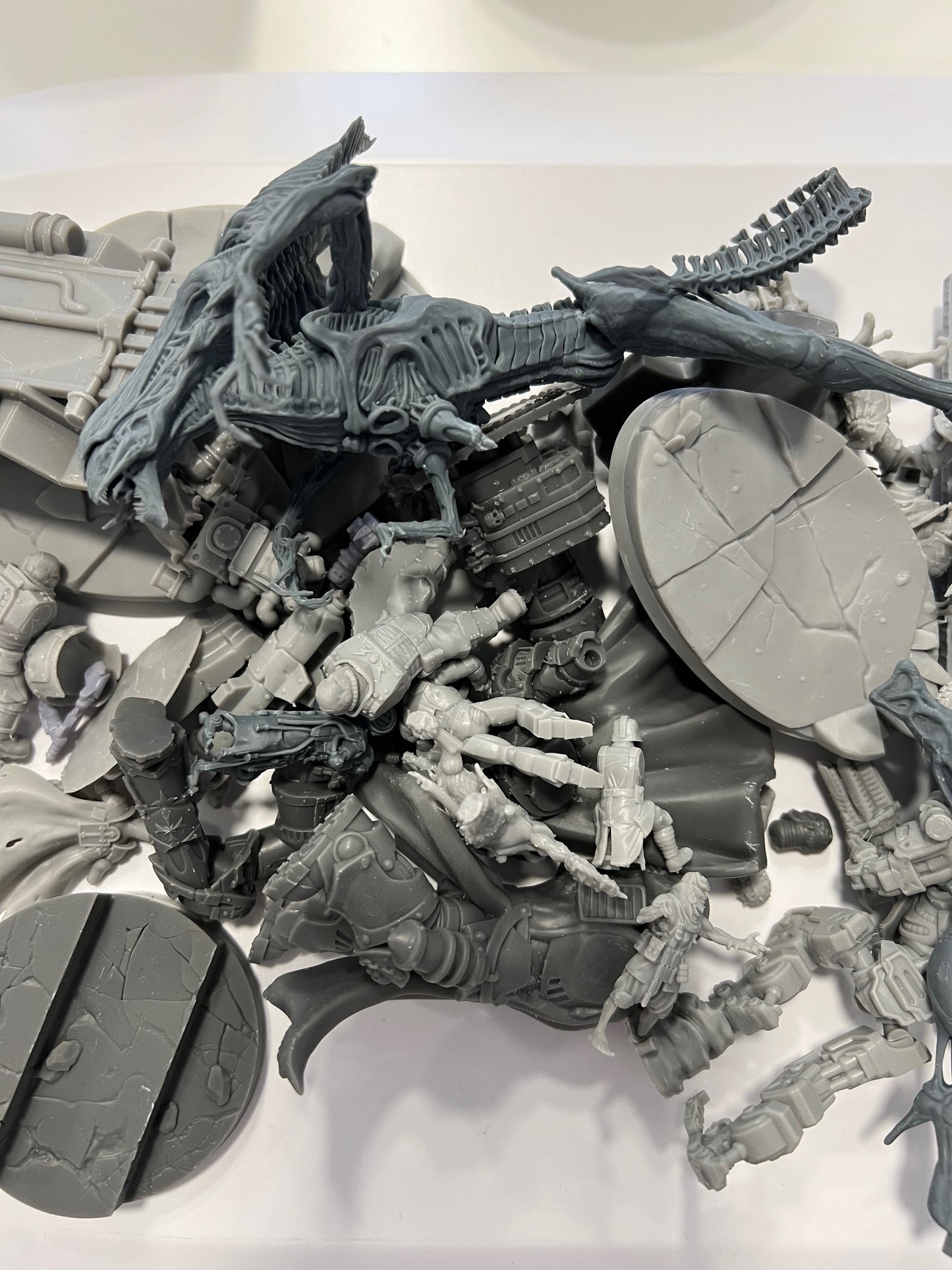 Lot figurines 3D défauts / entraînement – 5€ les 100g