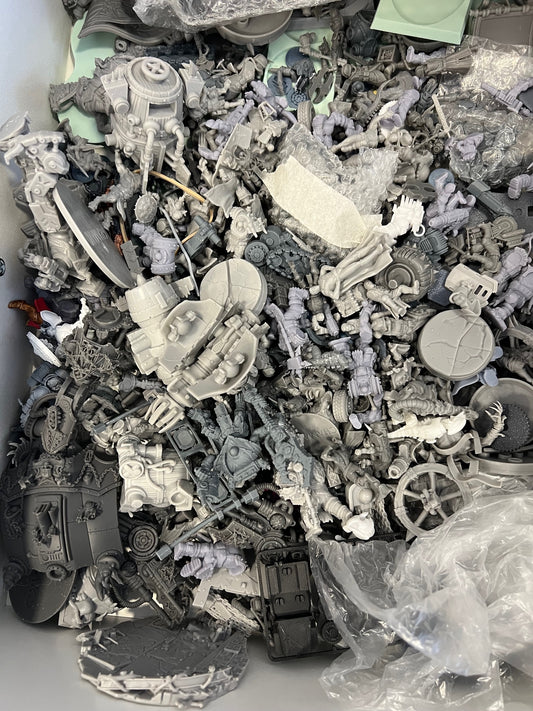 Lot figurines 3D défauts / entraînement – 5€ les 100g