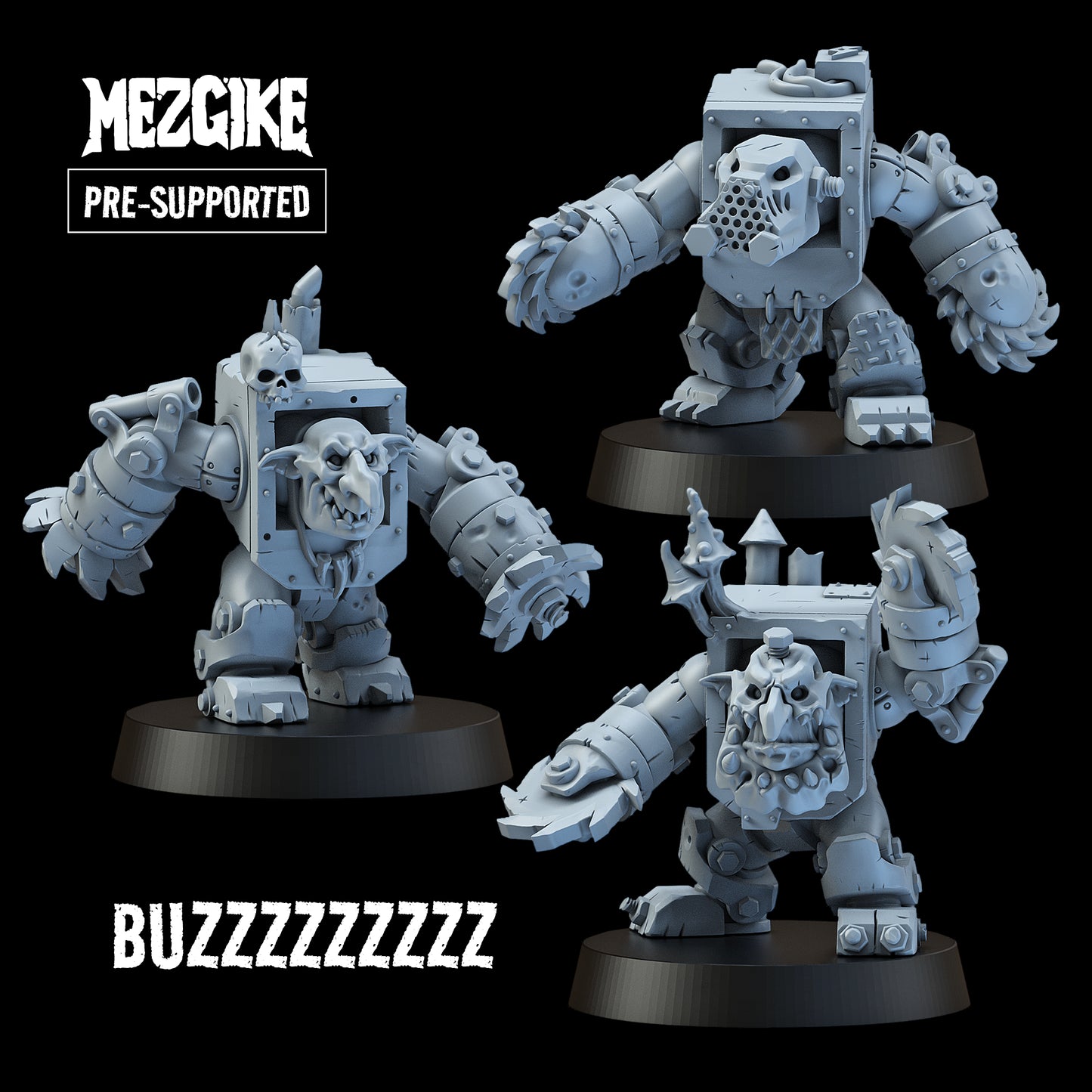 Mega runtz mob A - Figurine MEZGIKE