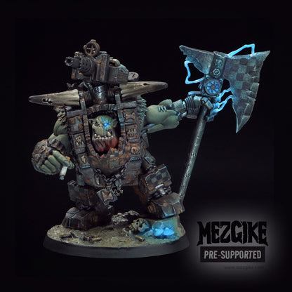Mezgob orc Scrap Boss- Figurine MEZGIKE