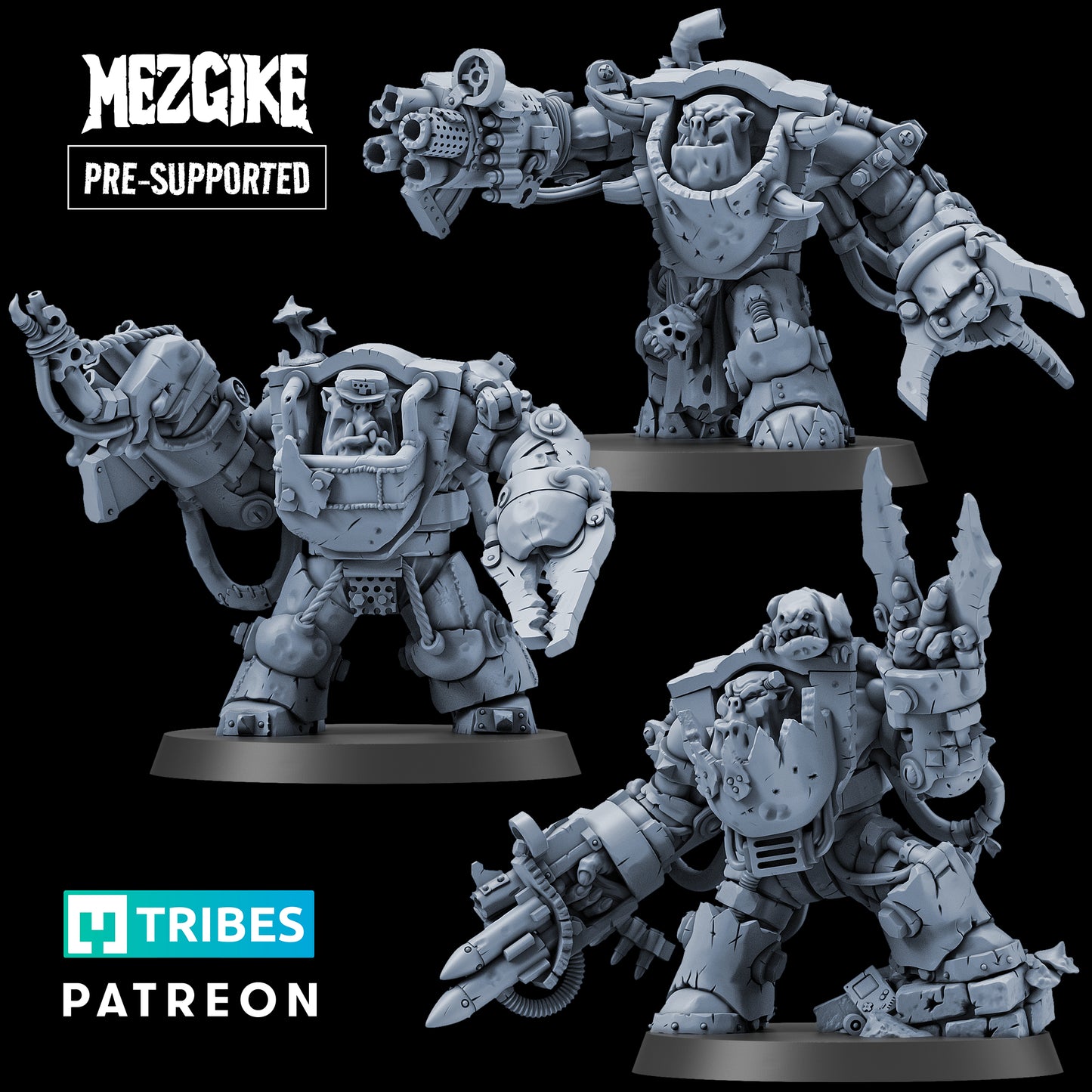 Meznobz multipart set - Figurine MEZGIKE