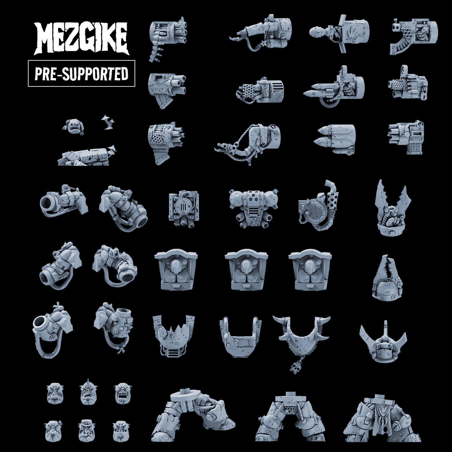 Meznobz multipart set - Figurine MEZGIKE
