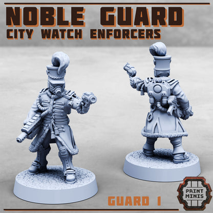 City Watch Noble Guard - Figurine Print Minis