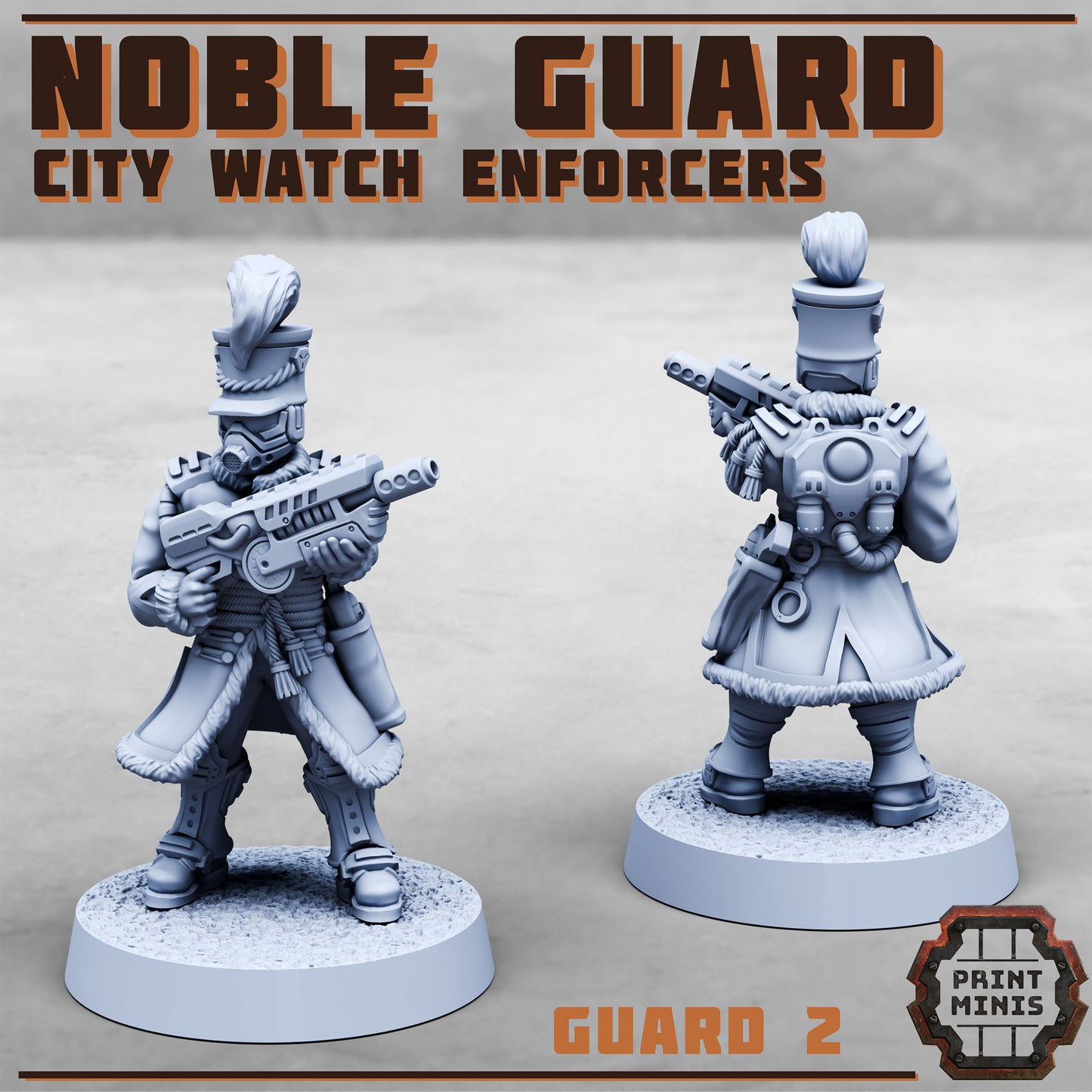 City Watch Noble Guard - Figurine Print Minis