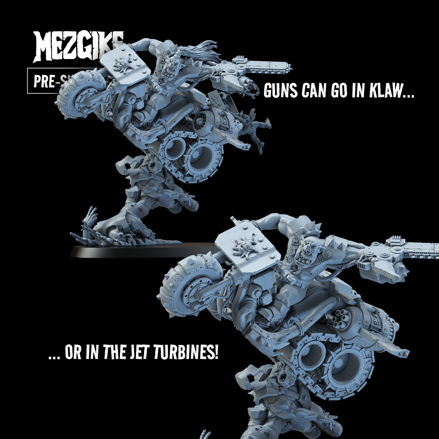 Mad Mez Skullkrakka - Figurine MEZGIKE