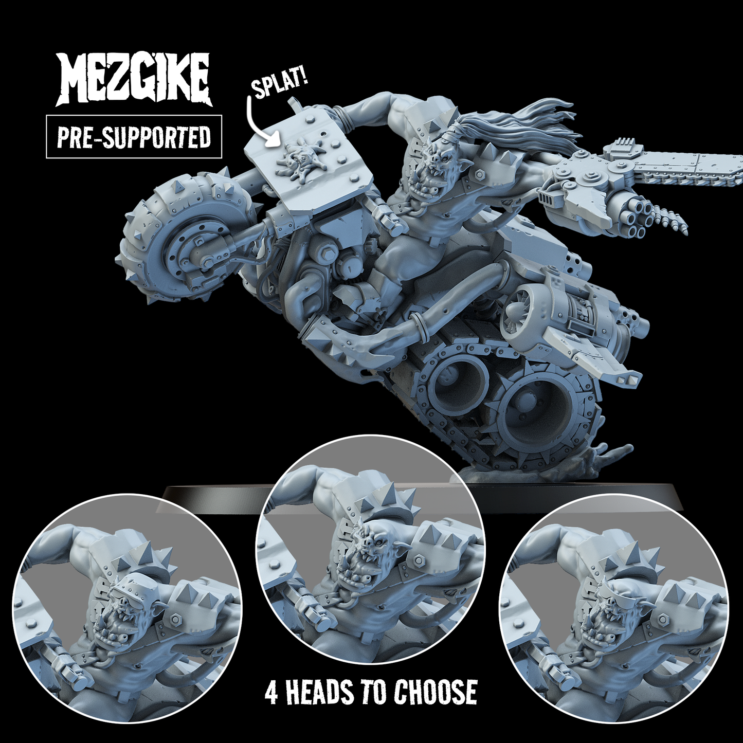 Mad Mez Skullkrakka - Figurine MEZGIKE