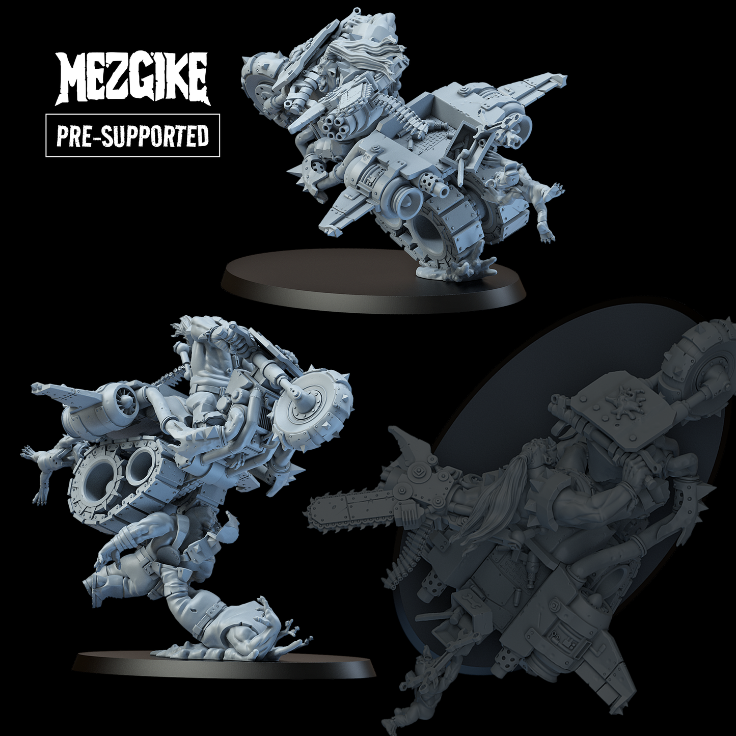 Mad Mez Skullkrakka - Figurine MEZGIKE
