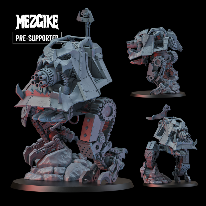 KLANKA walker 'A' - Figurine MEZGIKE - MEZGIKE - 3DPitFactory