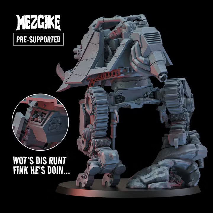 KLANKA walker 'A' - Figurine MEZGIKE - MEZGIKE - 3DPitFactory