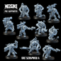 Orc SCRAPMOB 'A' - Figurine MEZGIKE - MEZGIKE - 3DPitFactory