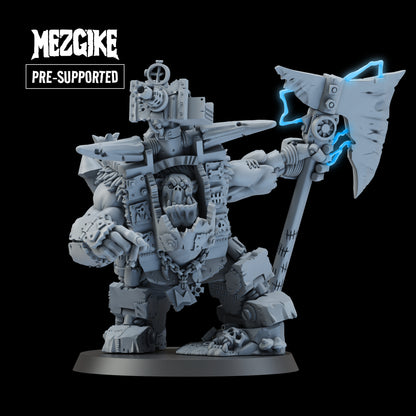 Mezgob orc Scrap Boss- Figurine MEZGIKE