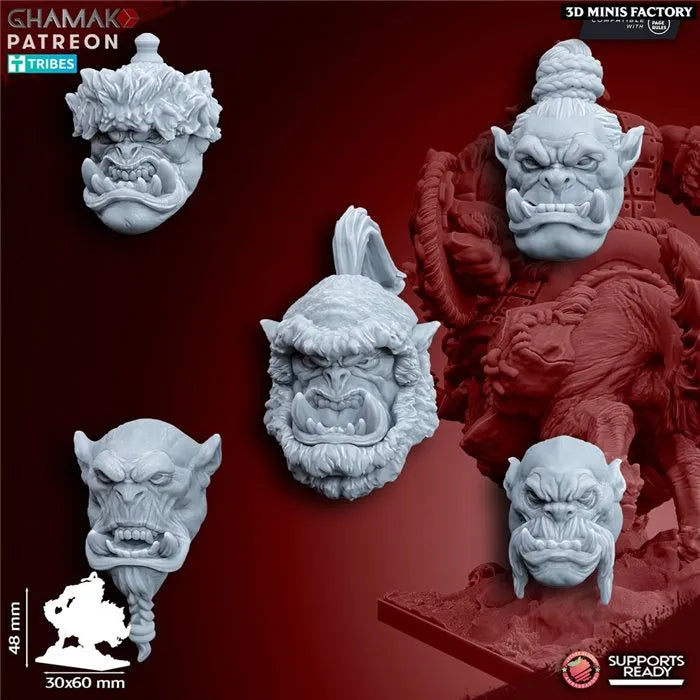Orcs on wildboars - GHAMAK