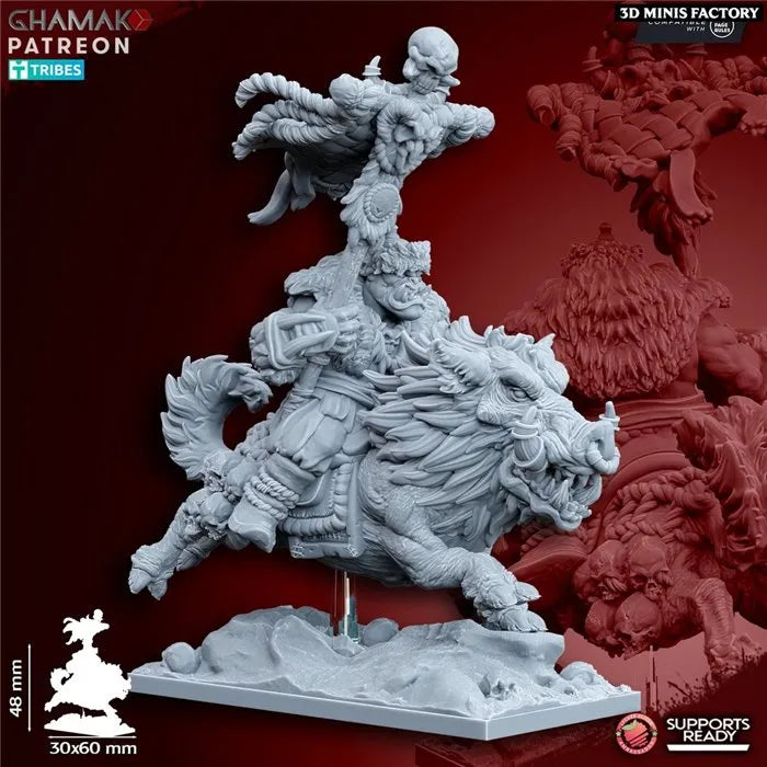 Orcs on wildboars - GHAMAK