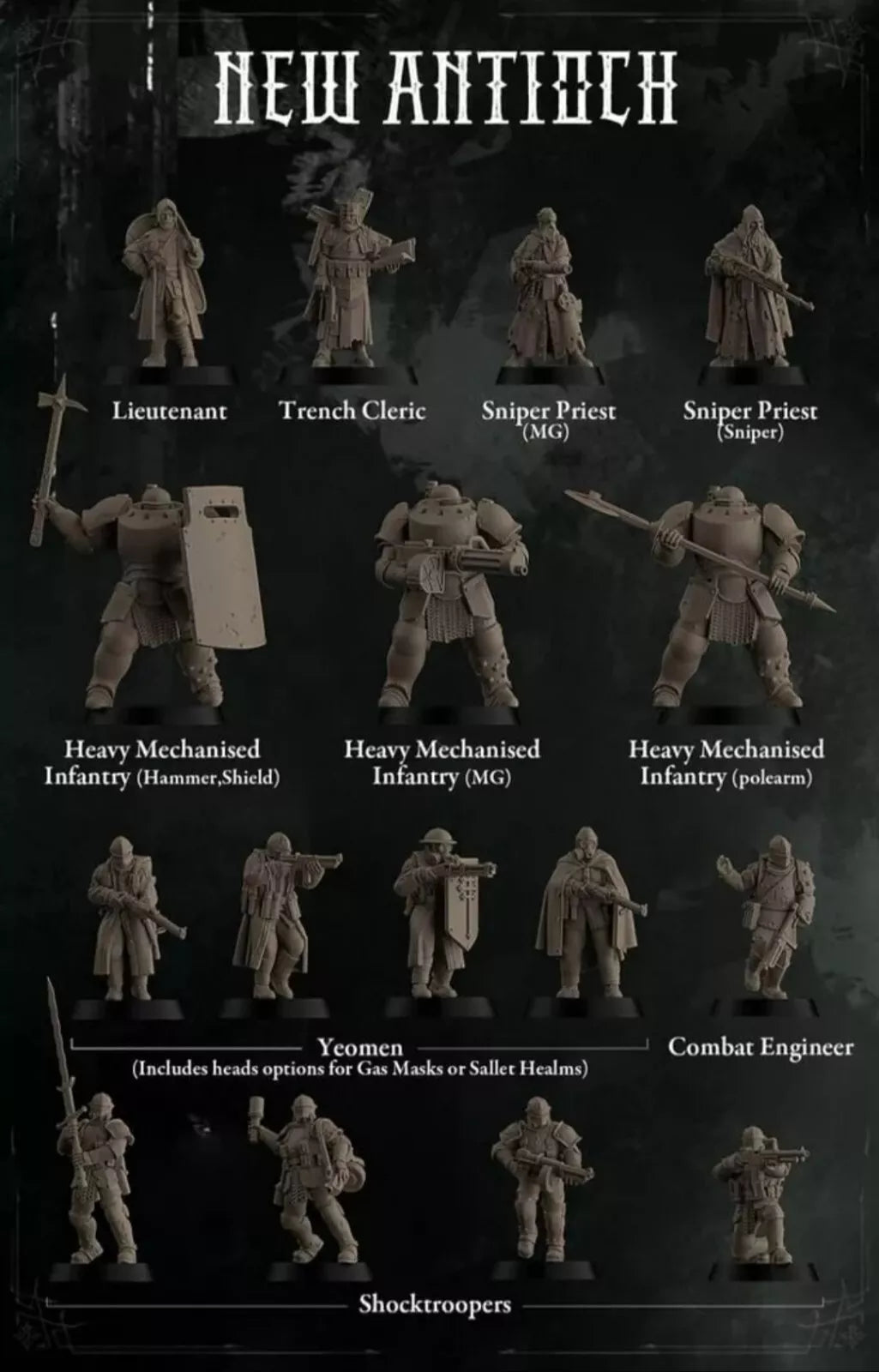 New Antioch - Figurine Trench Crusader