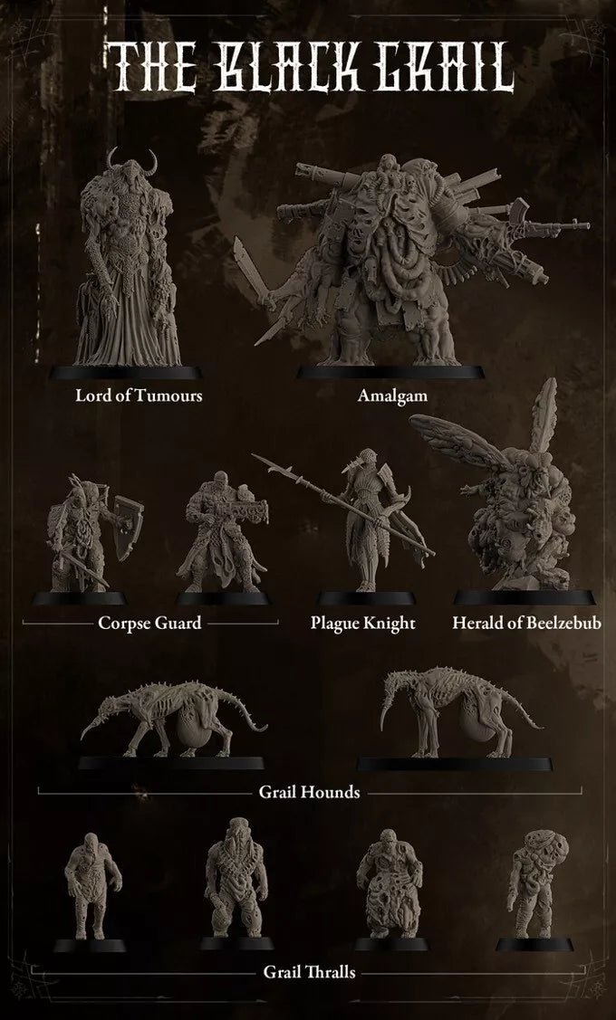 Black Grail - Figurine Trench Crusader